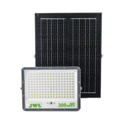 Reflector de 300 W con Panel Solar / Batería 3.2 V CD / T.C.C. 6 500 K / IP65.