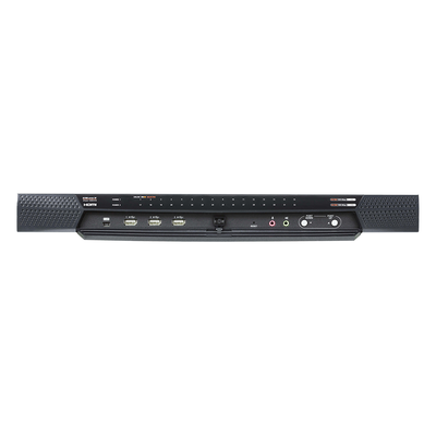 Conmutador KVM sobre IP de 32 puertos con múltiples interfaces y acceso compartido 1 local/8 remoto