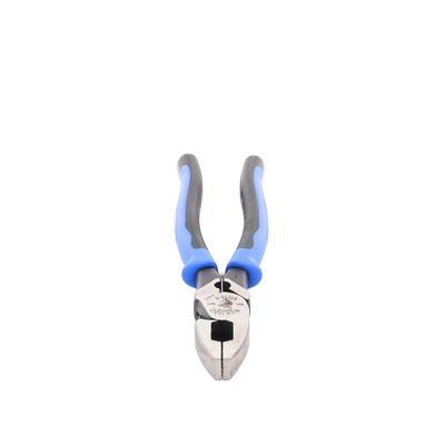 Pinzas de Electricista Alta Palanca, Jala guía y Ponchadora de Terminales de 9 Pulgadas.