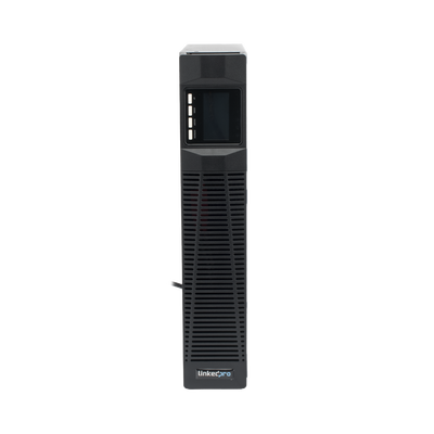UPS de 1000VA/900W / Topología On-Line Doble Conversión / Entrada y Salida de 120 Vca / Clavija de Entrada NEMA 5-20P / Pantalla LCD Configurable / Formato Rack/Torre / 8 Salidas