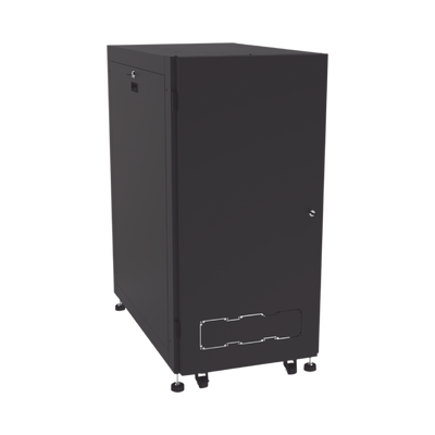 Gabinete Profesional para Telecomunicaciones de 24UR, 600 mm de Ancho x 1000 mm de Profundidad, Se envía el Gabinete Armado.