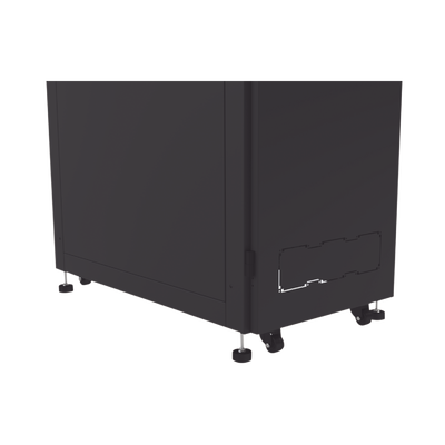 Gabinete para Telecomunicaciones Rack Estándar de 19", 42UR, 600 mm Ancho x 1000 mm Profundidad. Fabricado en Acero, Se envía el Gabinete Armado.