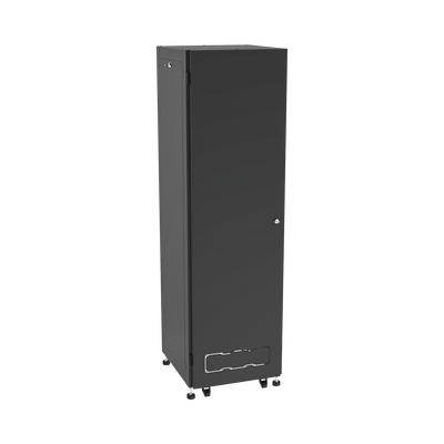 Gabinete para Telecomunicaciones Rack Estándar de 19", 42UR, 600 mm Ancho x 600 mm Profundidad. Fabricado en Acero, Se envía el Gabinete Armado.