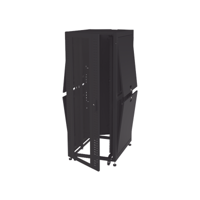 Gabinete para Telecomunicaciones Rack Estándar de 19", 42UR, 800 mm Ancho x 1000 mm Profundidad. Fabricado en Acero, Se envía el Gabinete Armado.
