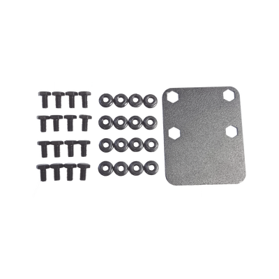 Juego de 4 Ruedas para Gabinetes Linkedpro Terminación R2 (2 con freno, 2 libres)