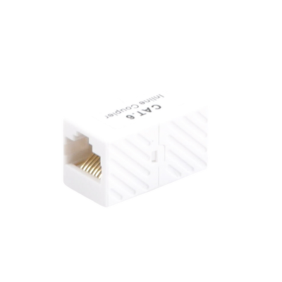 Acoplador UTP Cat6 hembra RJ45 a RJ45 hembra