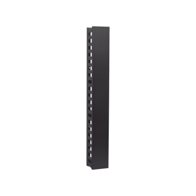 Organizador de cable Vertical de 21 Unidades Rack, Compatible con Racks de 2 Postes EIRL-5545, se requiere LPCV24URL