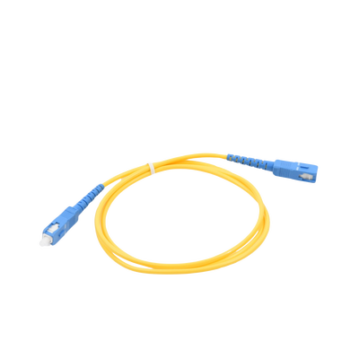 Jumper de Fibra Óptica Monomodo SC/SC Simplex de 1 metro