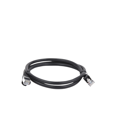 Cable de Parcheo FTP Cat6 - 1.0m. - Negro