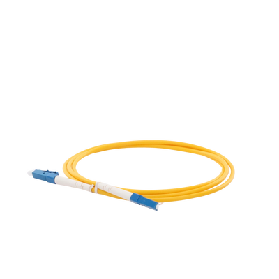 Jumper de Fibra Óptica Monomodo LC/UPC-LC/UPC Simplex de 1 metro, 3mm