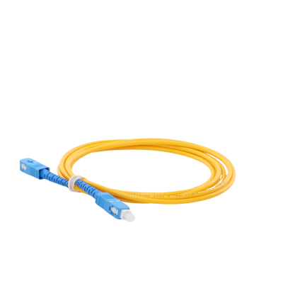 Jumper de Fibra Óptica Monomodo SC/UPC-SC/UPC Simplex de 2 metros, 3mm
