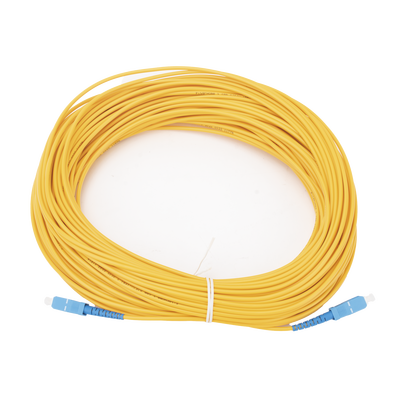 Jumper de Fibra Óptica Monomodo SC/UPC-SC/UPC Simplex de 40 metros, 3mm