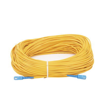 Jumper de Fibra Óptica Monomodo SC/UPC-SC/UPC Simplex de 80 metros, 3mm
