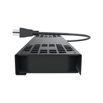Kit de 2 Ventiladores (12 x 12 cm) con 3 Tomas de Corriente 110 Vca/50 Hz con Clavija