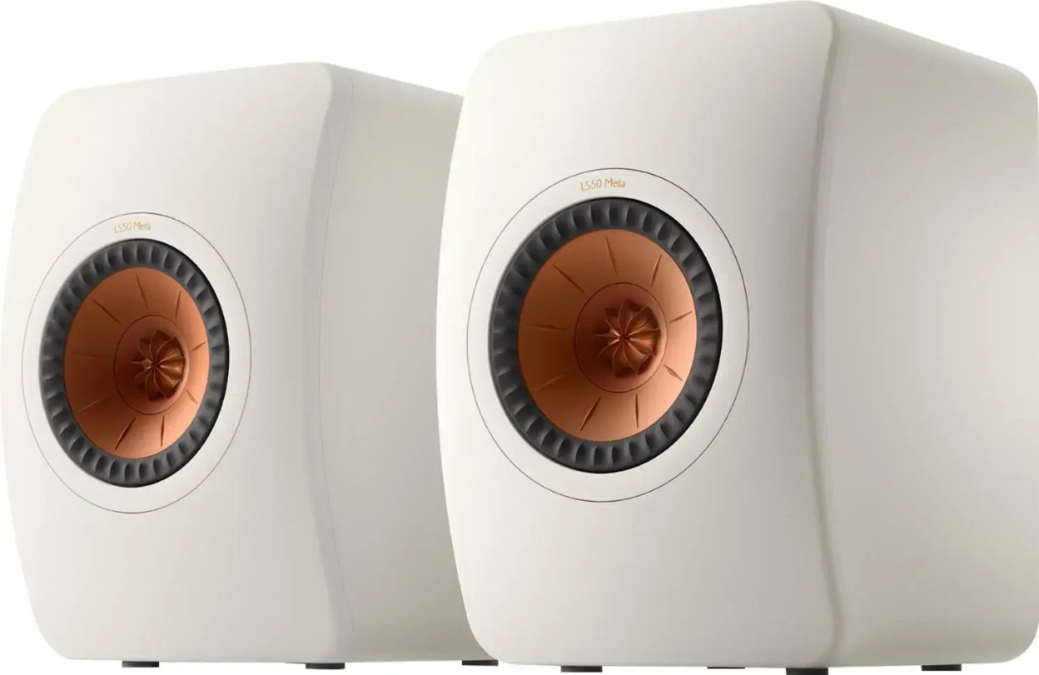 KEF LS50META Altavoz de estantería Bass reflex de2 vías, HiFi con tecnología de absorción de metamateriales (MAT) Salida máxima: 106 dB. Potencia del amplificador (recomendado): 40-100 W. Disponible en colores Blanco, Negro, Gris, Rojo. 1 PAR