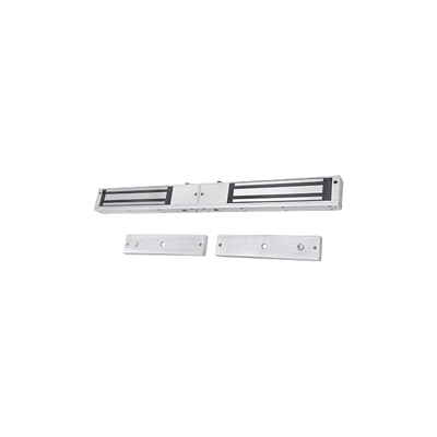 Chapa Magnética Doble para Aplicación en Puertas de Doble Hoja / 600 lbs c/u
