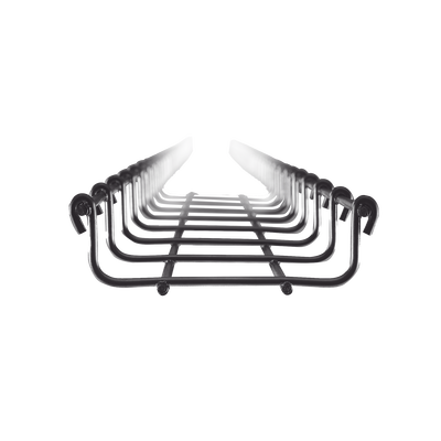 Charola Tipo Malla 33/100 mm, Acabado Electro Zinc, Hasta 53 Cables Cat6, Tramo de 3 Metros