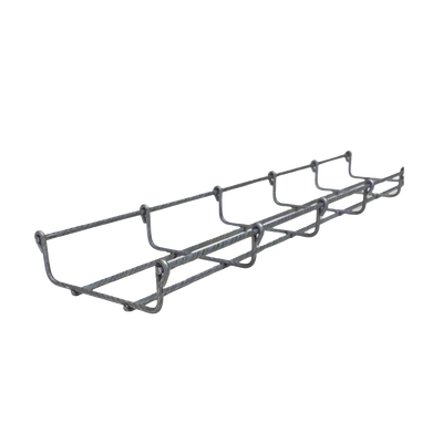 Charola Bimetálica Tipo Malla 33/100 mm, Ideal Para Utilizarse al Exterior o Zonas Húmedas, Hasta 53 Cables Cat6, Tramo de 3 Metros