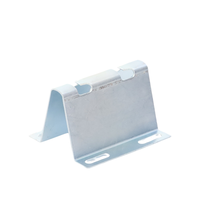 Soporte de piso falso directo, ideal para llegada a Rack, con acabado Electro Zinc