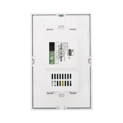 (ZWAVE) Interruptor On/Off panel táctil touch inalámbrico Zwave Plus 1 boton. No requiere cable neutro, Compatible con Hubitat HC8, Álula M2M, otros