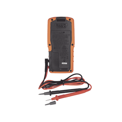 Multímetro Digital Esbelto de Rango Automático con TRMS 600V y Medición de Temperatura