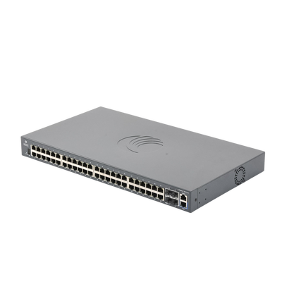 Switch cnMatrix EX2052 de 48 puertos Gigabit Ethernet y 4 SFP+, Capa 3, gestión en la nube
