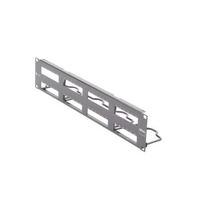 Patch Panel MAX Modular (vacío), de 48 Puertos, Plano, 2UR
