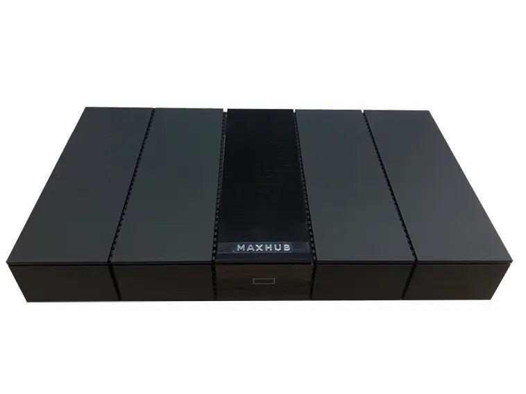 MAXHUB WB05 Presentador Inalambrico con un solo clic para salida 4K Ultra HD. 2 Salidas HDMI para pantalla dual, BYOM central al que pueden conectarse periféricos A/V externos.