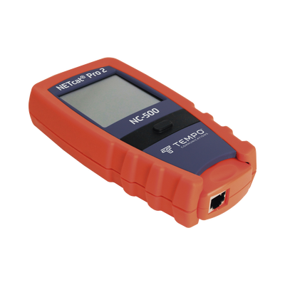 Probador Profesional para cable UTP, STP y Cable Coaxial (NETcat® Pro2) con Pantalla táctil retroiluminada