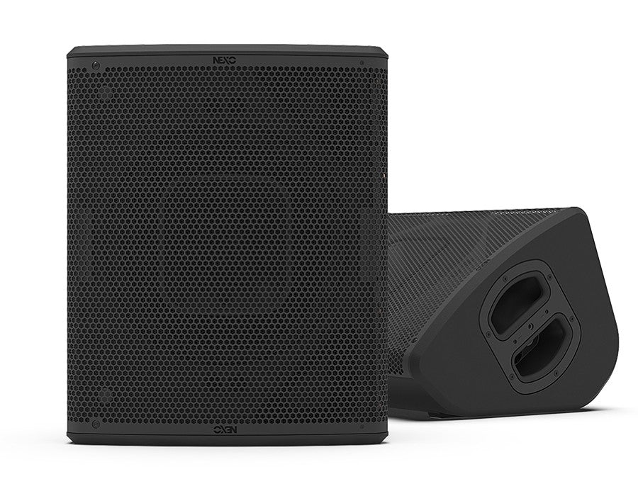 NEXO P18UI Altavoz Profesional, Woofer de neodimio de baja frecuencia de 18” y Tweeter de alta frecuencia de diafragma de 4” en configuración coaxial, 142 dB de presión sonora máxima, Protección IP54(Versión Install)