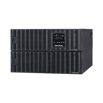 UPS de 10000 VA/10000 W, Online Doble Conversión, 200 - 240 Vac de Entrada, 200 - 240 Vac de Salida, Terminal Hardwired, Onda Senoidal Pura, Torre o Rack de 6 UR, Con 3 Tomas NEMA L6-30R