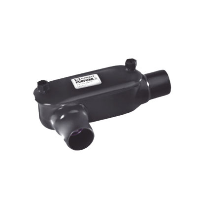 Caja Ovalada tipo LR con Recubrimiento Exterior de PVC de 1" (2 5.4 mm).