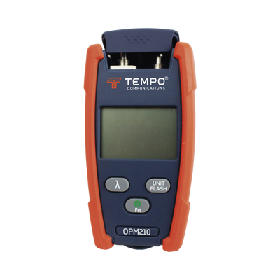 Medidor de Potencia (Micro OPM) para Fibra Óptica con Localizador Visual de Fallos (VFL), entrada universal de 2.5 mm (para conectores SC, ST y FC), Rango de medición de -70 a +10 dBm