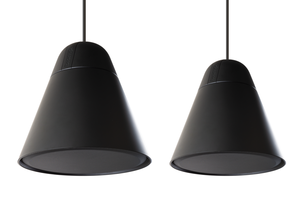 BIAMP Desono P60DT-BL Altavoz colgante negro de 06.5 pulgadas, de 2 vías, de 70 V/100 V o 16 ohmios de baja impedancia. 60W continuos, 240W pico 1 PIEZA