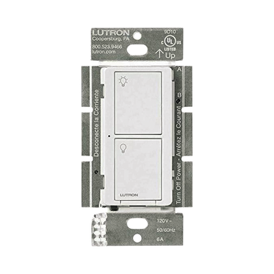 (Caseta Wireless) Interruptor Inteligente On/Off, requiere cable neutro. 6A, /120V