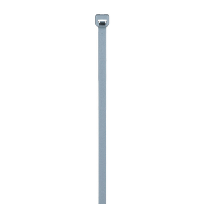 Cincho Pan-Ty™ 203mm Largo x 3.4mm ancho, Intermedio de Nylon 6.6 y Metal Detectable, Color Azul Claro. 100 Piezas.