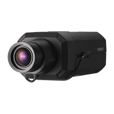 Camara Profesional 4K con IA / P-Iris / WDR 120dB / H.265 / Ranura SD / WiseStream II