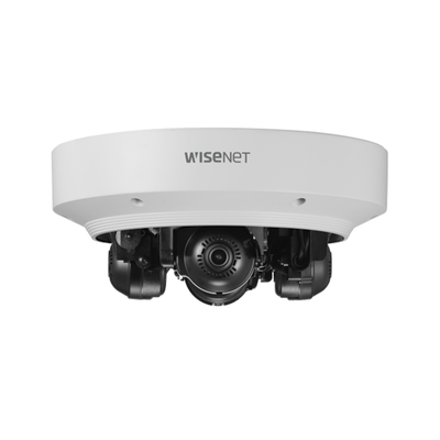 Cámara IP Multisensor 8MP ( 4 Sensores de 2MP) WDR 120 DB, Lente Motorizado 3 - 6 MM / HPOE / IP66 / IK10 / NEMA 4X