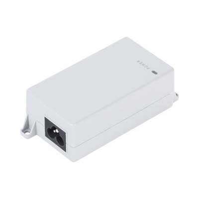 Inyector PoE Pasivo Gigabit de pared para C5x, C5c, de Mimosa, Voltaje de salida 24Vcc.