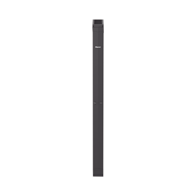 Organizador Vertical PatchRunner™, Doble (Frontal y Posterior), Para Rack Abierto de 45 Unidades, 6in de Ancho, Color Negro