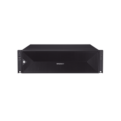 NVR de 64 canales / Hasta 32 MP / H.265 & Wisestream / Procesamiento 400 Mbps / 3 Puertos de Red / Raid 5-6 / 16 bahias para disco duro (no incluidos)