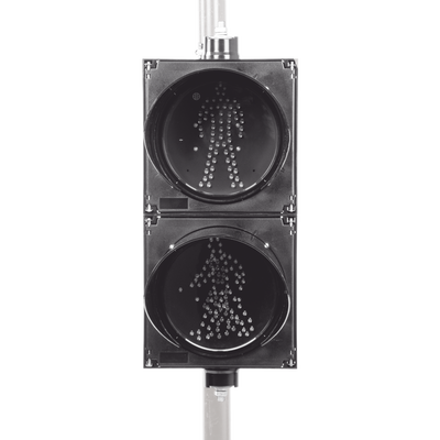 Semáforo Peatonal Indicador Alto / Siga estático / Diámetro 20 Cms.