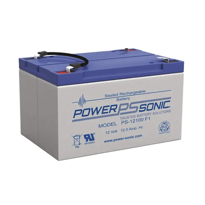 Batería 12V, 12AH, Para Respaldo, Tecnologías AGM/VRLA, 5 Años Vida Útil, Terminales F1, Reconocida UL