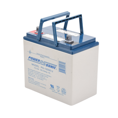 Batería 12V, 55AH, Para Respaldo, Tecnologías AGM/VRLA, 5 Años Vida Útil, Terminales U, Reconocida UL