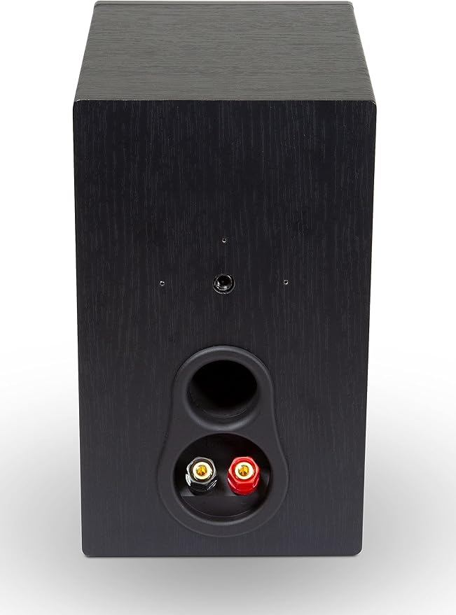 PSB Alpha P3 Altavoz de Estantería 80W Tweeter ¾, Woofer 4" Diseño Bass Reflex conector chapados en oro. Acabado Negro. 1Par