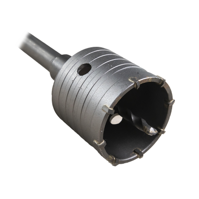 Broca Pasamuros SDS, Sacabocado para Concreto de 65mm con Extensión de 220mm