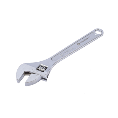 Llave Ajustable (Perico) de 20.5 cm (10”). Apertura máxima de Mordaza de 30 mm.