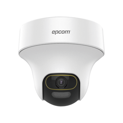 Cámara LUZ DUAL (IR + LUZ BLANCA) / Domo TurboHD 2 Megapixel (1080p) / Luz Blanca 20 mts / Gran Angular 106° / Lente 2.8 mm / 30 mts IR EXIR / Exterior IP67 / 4 Tecnologías / Micrófono Integrado