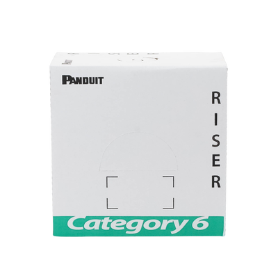 Bobina de Cable UTP, Categoría 6 de Alto Rendimiento (+350 MHz), 23 AWG, PVC (CMR, Riser), Bobina de 305 m, Color Azul