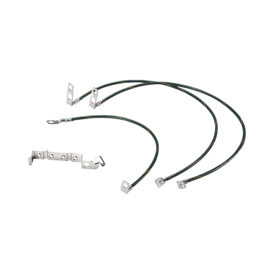 Kit de Puesta a Tierra para Gabinete PZICEA, Incluye Jumpers y Tornillería